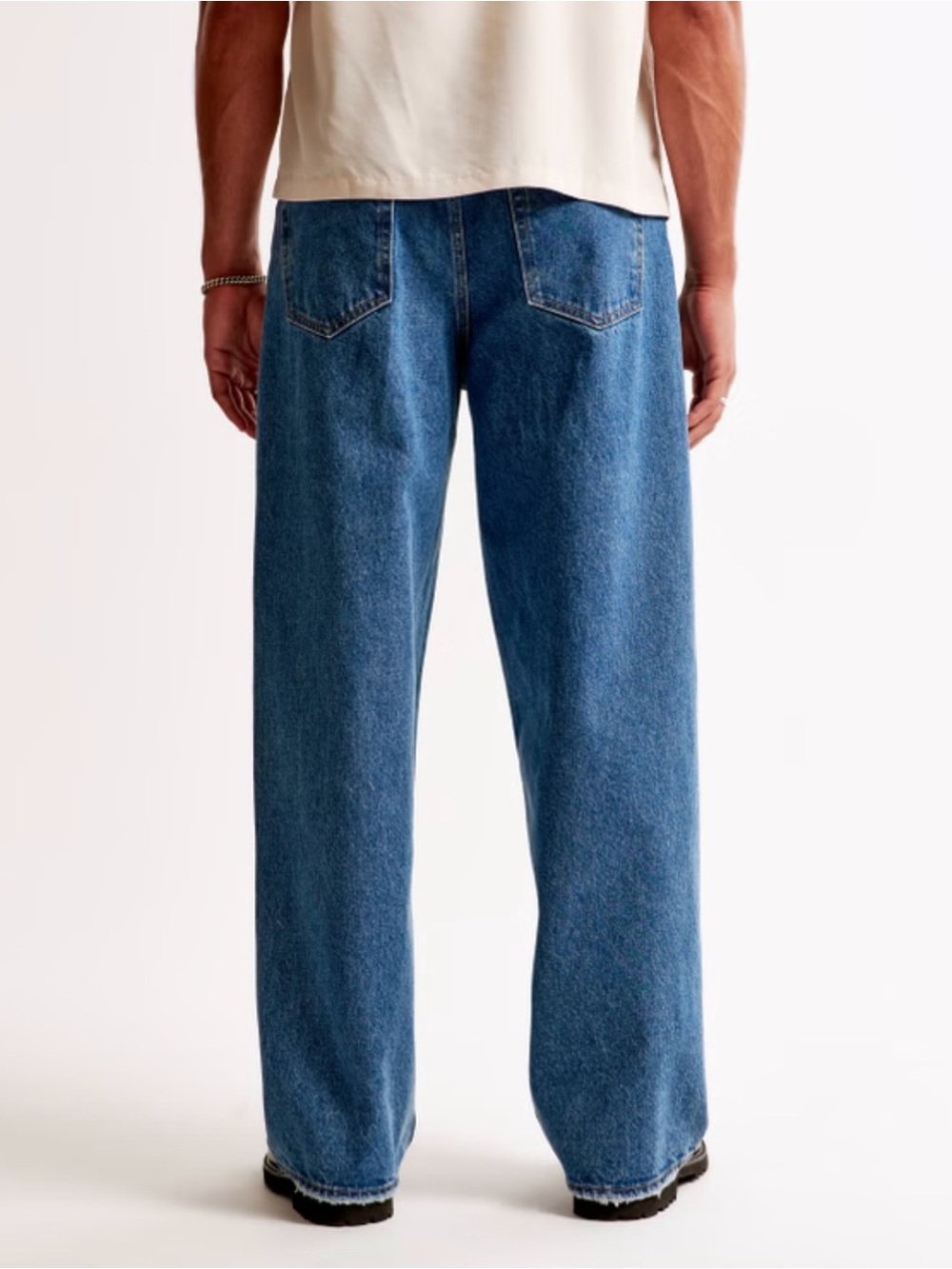 Abercrombie and Fitch Rigid Denim Ultra Baggy Jeans 29X32 - Picture 5 of 12